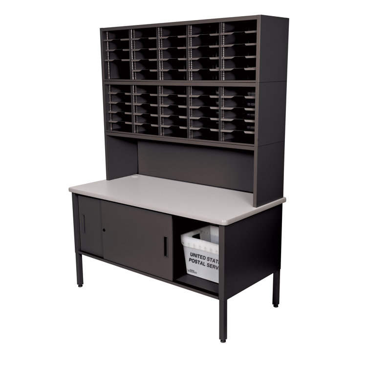 Marvel Office Furniture 50 Compartment Mailroom Organizer Wayfair Canada
